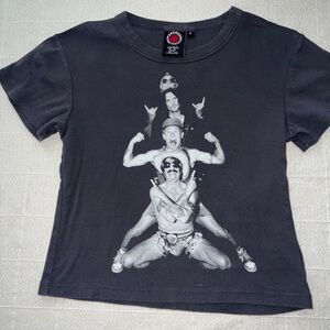 woman Vintage Red Hot Chili Peppers band shirt